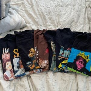 Hip- hop artists graphic tees